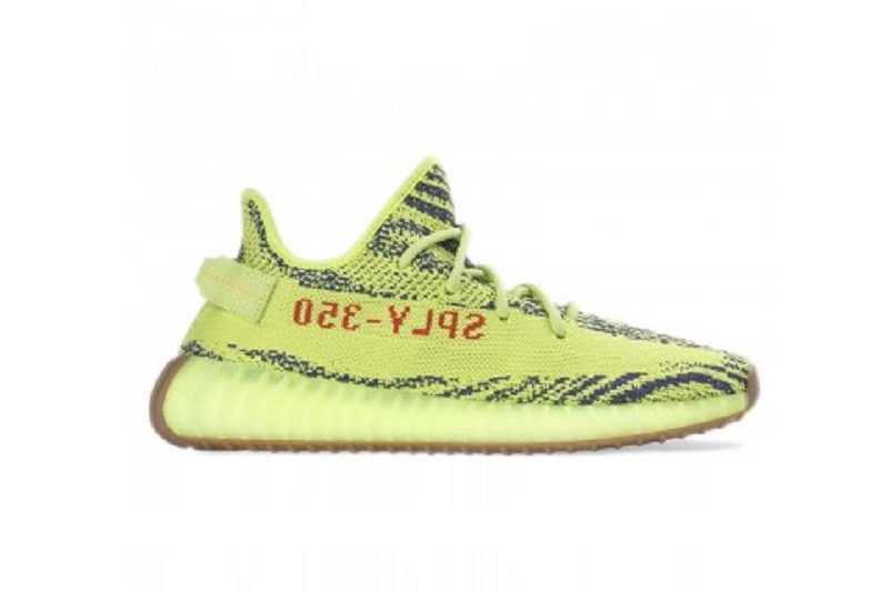 Adidas Yeezy Boost 350 V2 "Semi-Frozen Yellow"Raw Steel Red Online Sale